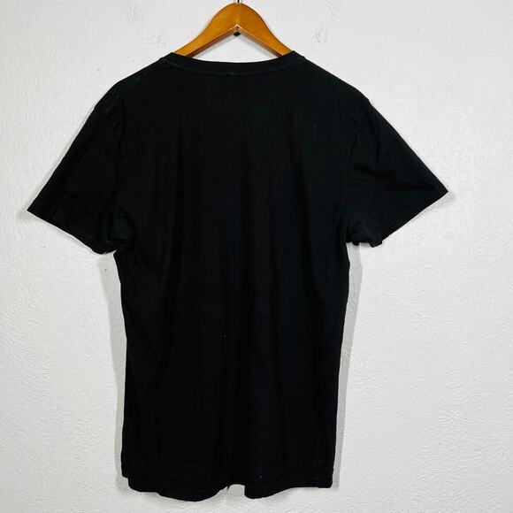 Labyrinth Graphic Tee Screen Print No Tag Bowie Black Purple - L - Picture 2 of 4